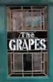 Leaded window, The Grapes public house, No. 80 Trippet Lane