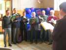 Choir in the foyer of the Central Library, Surrey Street