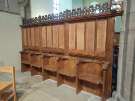 Choir stalls, All Saints C. of E. Church, Ecclesall Choir stalls, All Saints C. of E. Church, Ecclesall