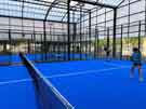 Padel court, Hillsborough Park Activity Hub Padel court, Hillsborough Park Activity Hub