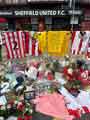 Tributes for Sheffield United Football Club defender, George Baldock, following his death in Oct. 2024, Bramall Lane Tributes for Sheffield United Football Club defender, George Baldock, following his death in Oct. 2024, Bramall Lane