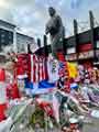 Tributes for Sheffield United Football Club defender, George Baldock, following his death in Oct. 2024, Bramall Lane Tributes for Sheffield United Football Club defender, George Baldock, following his death in Oct. 2024, Bramall Lane