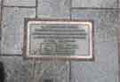 Furnival Square redevelopment, plaque Furnival Square redevelopment, plaque