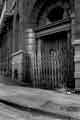 Door to the derelict offices of William Jessop and Sons, Brightside Works prior to demolition, Brightside Lane 