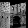 Terminal Warehouse viewed from a loading bay, Sheffield Canal Basin (later Victoria Quays)