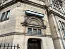 Sheffield Town Hall, former public entrance to Chamber public gallery, Pinstone Street / Cheney Row
