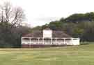 King Edward VII School cricket pavilion, Whiteley Woods shortly before demolition King Edward VII School cricket pavilion, Whiteley Woods shortly before demolition