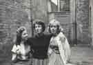 Dorothy, Marie and Doris [outside the offices of] Joshua Wortley Accountants, Paradise Square