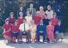 Staff of Fox Hill Junior School, [Keats Road, Foxhill], late 1970s