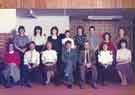 Staff of Pye Bank Junior School, [Andover Street], late 1970s
