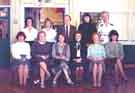 Staff of Bole Hill Junior School, [Bole Hill Road], late 1970s