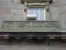 Carving on unidentified building