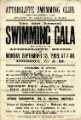 Advertisement poster for Attercliffe Swimming Club 31st Annual Swimming Gala at Attercliffe Baths Advertisement poster for Attercliffe Swimming Club 31st Annual Swimming Gala at Attercliffe Baths