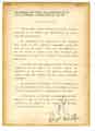 Signed resolution relating to the NUM Yorkshire Area Miners' Gala and Demonstration Day held in Rotherham