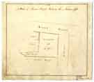 A plan of Thomas Haigh's building lot in Crookes's Croft, [1795 - 1801]