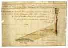 A plan of the field between the tail goit of the Lead Mill and the Corn Mill dam, with additions to be made to the tail goit, [18th cent]