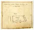 A plan of Joseph Sheldon's building lot in Good Croft