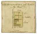 A Plan of the tenements held by John Woodcock on Pye Bank, [?1790s]