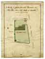 A plan of Joseph Silvester's tenement near Pits Moor [Pitsmoor] held of the Duke of Norfolk