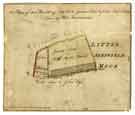 A plan of two building lots to James Lowe and John Saunderson