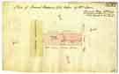 Plan of Samuel Mettam’s lot taken of Mrs Spurr [Gloucester Street]