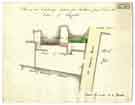 Plan of an exchange of land between John Fordham junior and the Vicar of Sheffield, [1828]