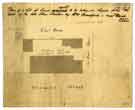 Plan of a lot of land [in Thomas Street] agreed to be taken on lease from the executors of the late John Sheldon by William Crawford
