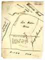 Sketch of a piece of land late Walter Obornes and before him leased to Thomas Wright, [1839]