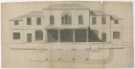 Possibly design for the proposed Tontine Inn, c. 1780 - 1785 Possibly design for the proposed Tontine Inn, c. 1780 - 1785