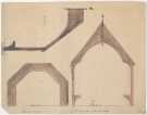 Drawings entitled 'Intended grotto for the new park'