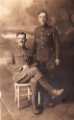 Corporal Edward John Audoire (1888-1980) with an unknown fellow officer