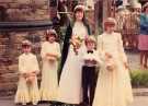 Christine Hancox (and attendants), Woodhouse Wesleyan Church Sunday School Queen