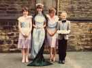 Anna Banks (and attendants), Woodhouse Wesleyan Church Sunday School Queen