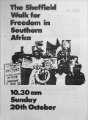 The Sheffield Walk for Freedom in Southern Africa
