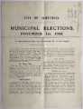 Front cover of election leaflet of A. Hague, Communist Party for St Philips Ward in the Municipal Elections Front cover of election leaflet of A. Hague, Communist Party for St Philips Ward in the Municipal Elections