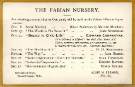 Programme of lecture for the Fabian Nursery, Oct-Dec [?1913], including Edward Carpenter lecture on “Beauty in Civic Life”, 22 Oct