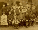 Sheffield Smelting Company Limited, Royds Mill, Windsor Street - workmen, c. 1887