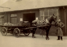 Sheffield Smelting Company Limited, Royds Mill, Windsor Street - horse and cart