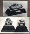 Model of a tank, made by Walker and Hall Model of a tank, made by Walker and Hall