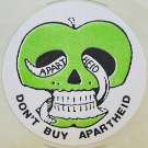 Belgian 'Boycott Outspan Aktie in order of ANC(SA): Don't Buy Apartheid sticker, 1980s