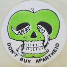 Belgian 'Boycott Outspan Aktie in order of ANC(SA): Don't Buy Apartheid sticker, 1980s Belgian 'Boycott Outspan Aktie in order of ANC(SA): Don't Buy Apartheid sticker, 1980s
