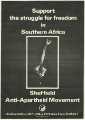 Support the struggle for freedom in South Africa - Sheffield Anti-Apartheid Movement, [1980s]
