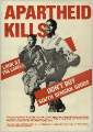 Apartheid Kills - Sheffield Anti-Apartheid Movement (AAM) poster, [1980s]