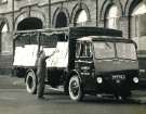 Motor lorry of Nichols and Co. (Sheffield) Ltd., wholesale grocers and tea, coffee and fruit merchants, outside company premises at Shalesmoor (on corner with Shepherd Street), Sheffield, [c. 1960]
