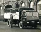 View: arc06807 Motor lorry of Nichols and Co. (Sheffield) Ltd., wholesale grocers and tea, coffee and fruit merchants, outside company premises at Shalesmoor (on corner with Shepherd Street), Sheffield, [c. 1960]
