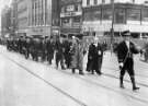 John Henry Bingham, Lord Mayor of Sheffield, 1954-1955: Procession on Fargate for Civic Sunday