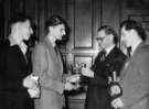 John Henry Bingham, Lord Mayor of Sheffield, 1954-1955: The Star Walk, presentation of prizes, City Hall