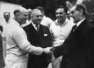 John Henry Bingham, Lord Mayor of Sheffield, 1954-1955: Parkhead Cricket Club, opening of Cricket Week