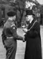 John Henry Bingham, Lord Mayor of Sheffield, 1954-1955: Pass[ing] Out Parade, York and Lancaster Regiment, Pontefract Barracks