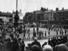 John Henry Bingham, Lord Mayor of Sheffield, 1954-1955: Local Association of Boy Scouts, St. George's Day parade, Barkers Pool looking towards (centre) Cambridge Street John Henry Bingham, Lord Mayor of Sheffield, 1954-1955: Local Association of Boy Scouts, St. George's Day parade, Barkers Pool looking towards (centre) Cambridge Street